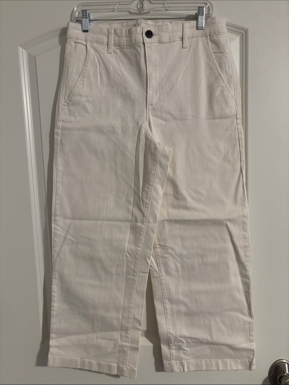 Ella Moss Cream Cropped Pants